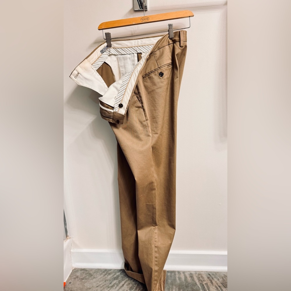 Banana Republic Men’s AIDEN New Slim Stretch Airforce Khaki Rapid Movement Chino